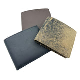 Jacaru 5786 Mens Kangaroo Leather Flap Wallet - Bi-Fold with Coin Pocket (12 x 9.5cm)