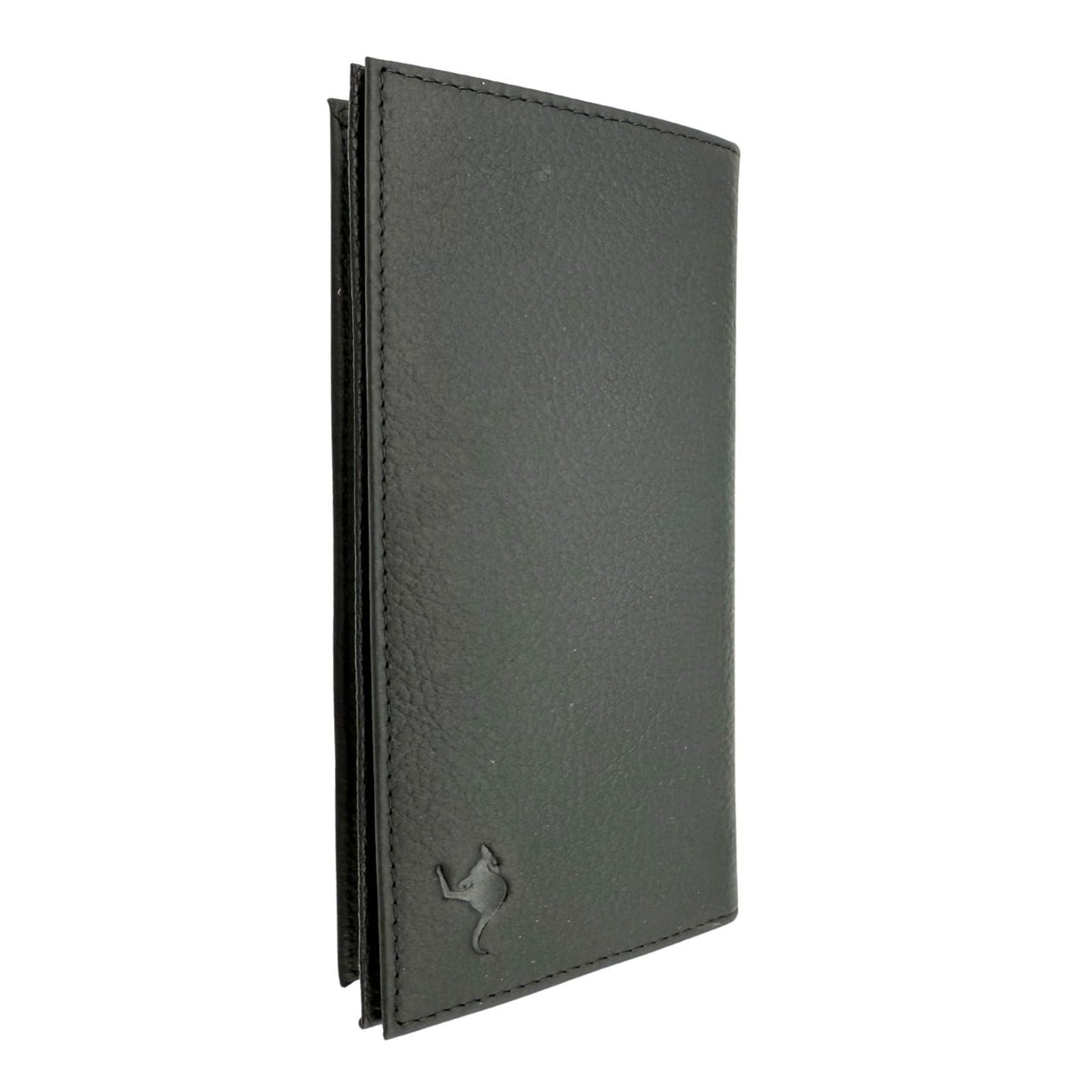 Jacaru 5790 Womens Kangaroo Leather Purse - Bi-Fold with 12 Card Slots (18.5 x 9cm)