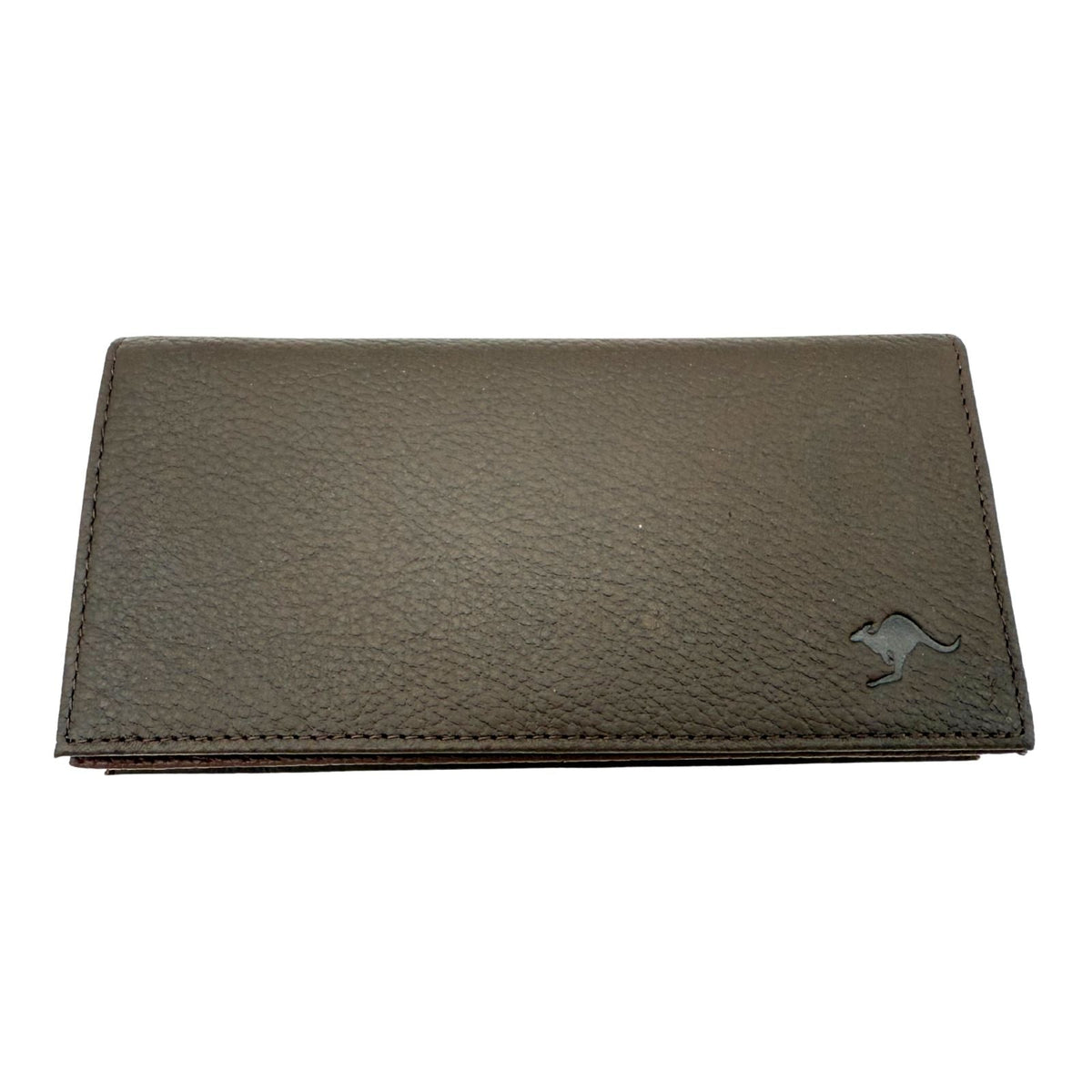 Jacaru 5790 Womens Kangaroo Leather Purse - Bi-Fold with 12 Card Slots (18.5 x 9cm)