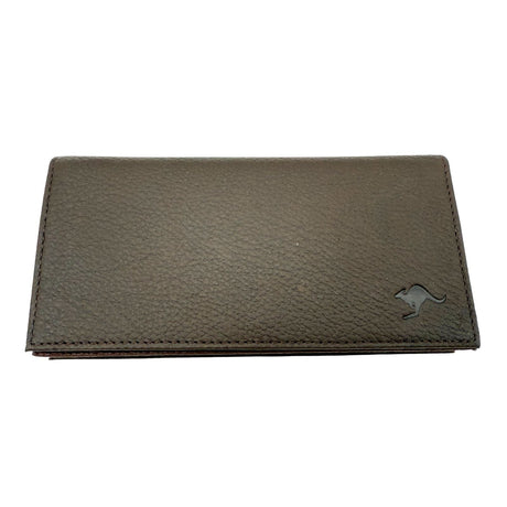 Jacaru 5790 Womens Kangaroo Leather Purse - Bi-Fold with 12 Card Slots (18.5 x 9cm)