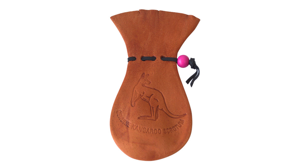 Jacaru 5800 Kangaroo Scrotum Pouch - Australian Novelty Souvenir (Made in Australia)