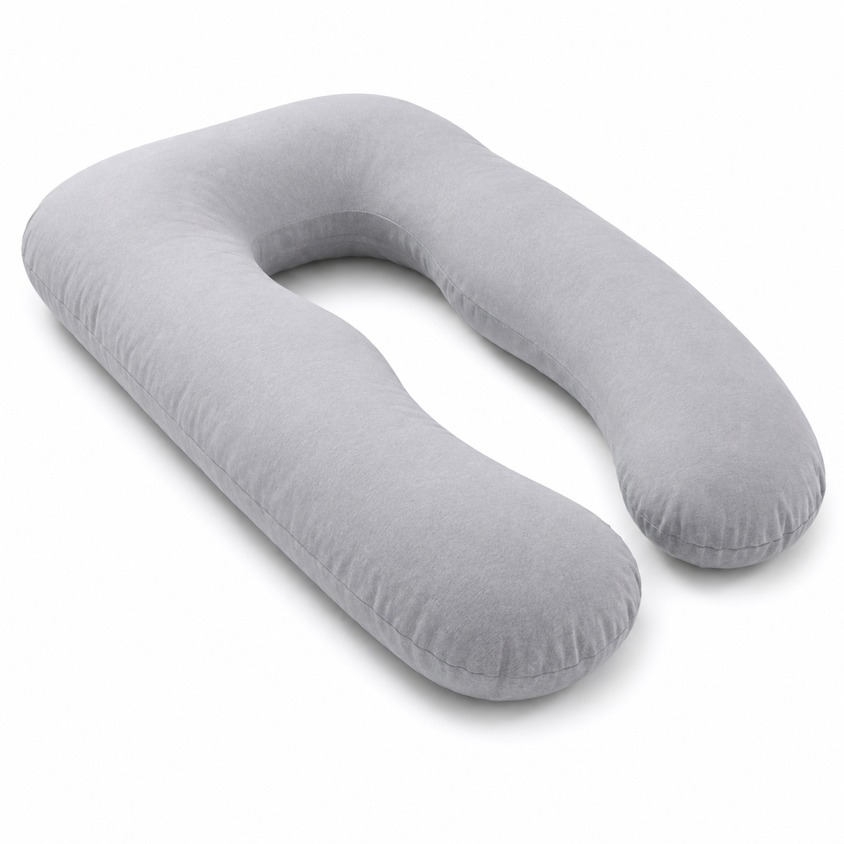 Maternity Pregnancy Body Support Pillow U-Shape Nursing Cushion (80x140cm) in Mushroom