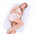 Pregnancy Maternity U-Shape Nursing Pillow (80x140cm) - White (Body Support Cushion)