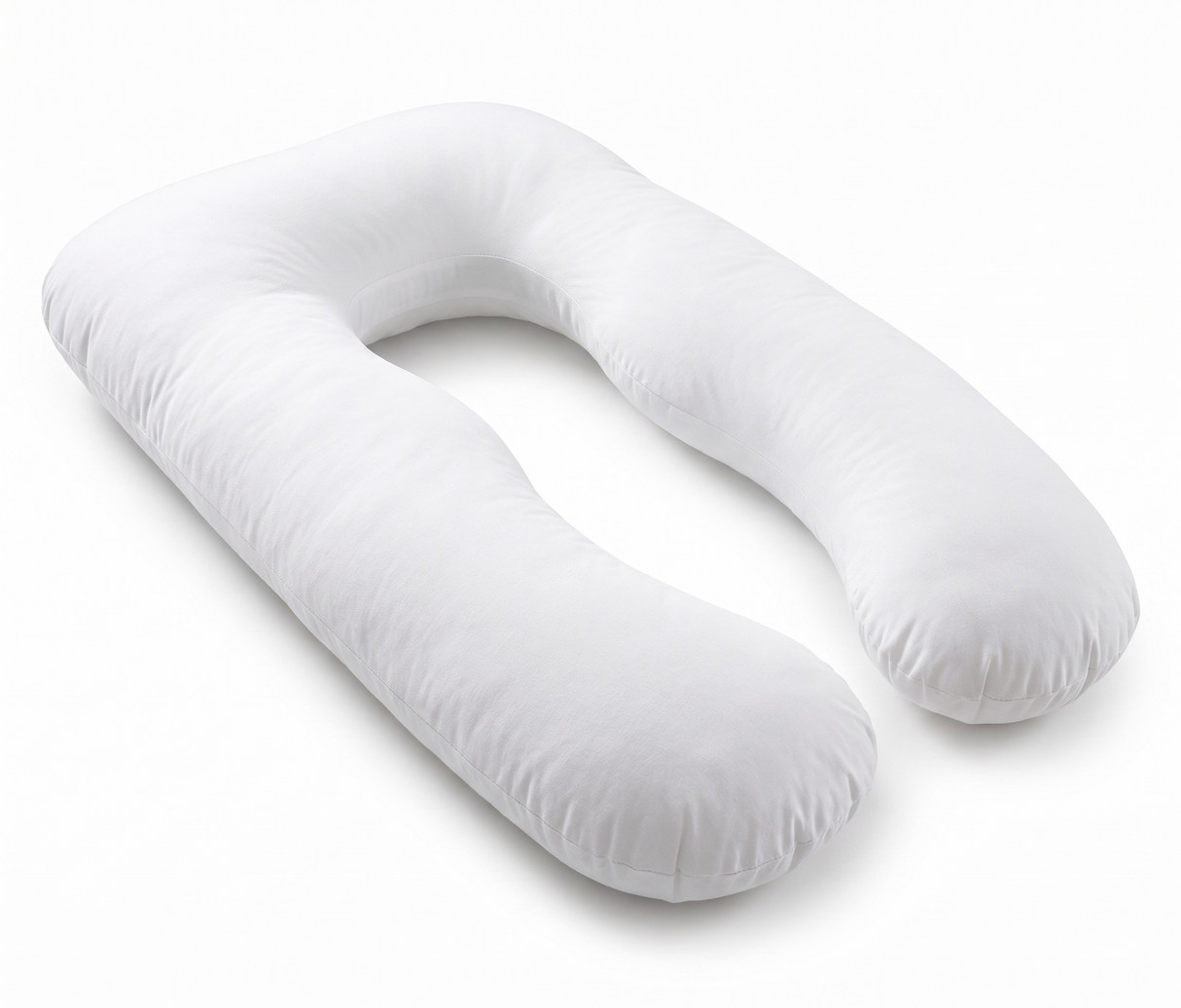 Pregnancy Maternity U-Shape Nursing Pillow (80x140cm) - White (Body Support Cushion)