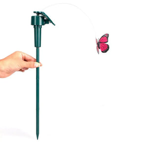 Solar Butterfly Garden Stake Light - Outdoor Lawn & Path (Patio Decor)