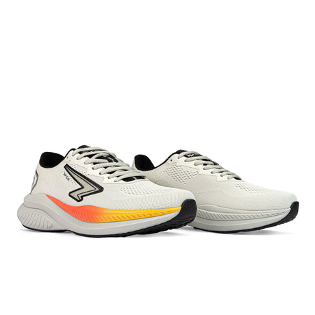 Sfida Brazen Mens Runners - Stone/Orange (Running Shoes/Sneakers)