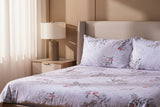 Gentle Garden Pure Cotton Fitted Bed Sheet + Pillowcase Set