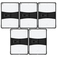 5x Cygnett AeroStand Magnetic Stand Case for iPad 10.2 Bulk Pack - Clear