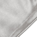 Dents Womens Long Above Elbow Satin Gloves  - Silver Grey