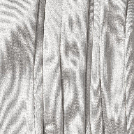 Dents Womens Long Above Elbow Satin Gloves  - Silver Grey
