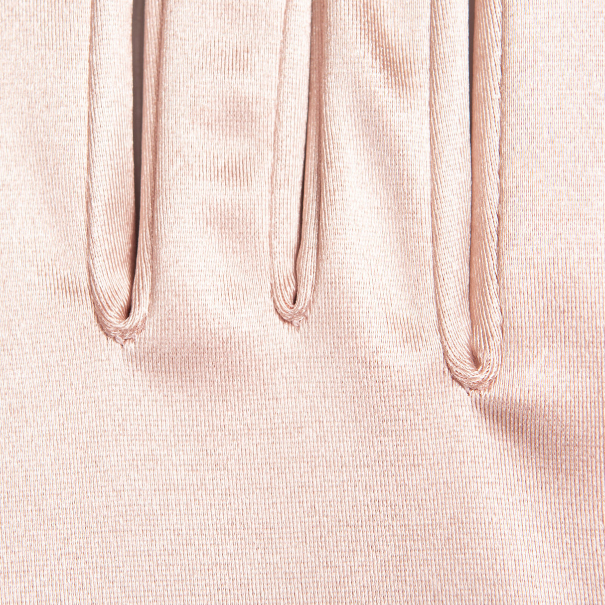 Dents Womens Long Opera Satin Gloves in Rose