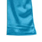 Dents Womens Long Opera Satin Gloves in Teal