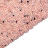 Dents Womens Cable Knit Gloves with Marl Yarn - Pink