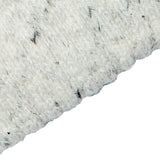 Dents Womens Cable Knit Gloves with Marl Yarn - White