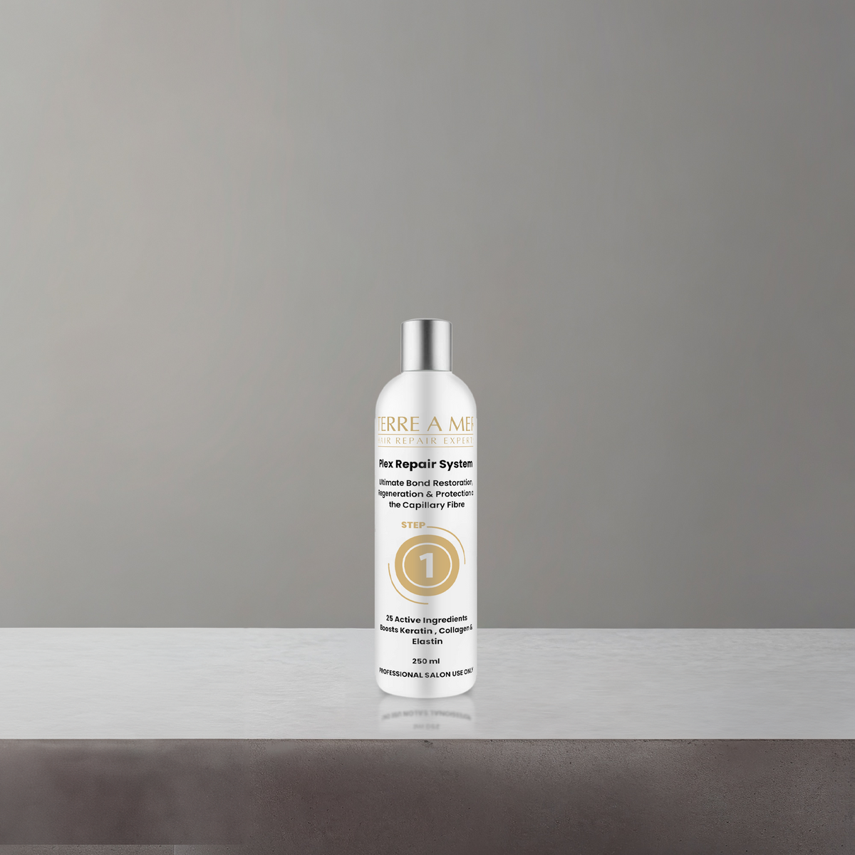 terreamer Plex Repair Step 1 250ml - Hair Bond Treatment (Keratin, Collagen & Elastin)