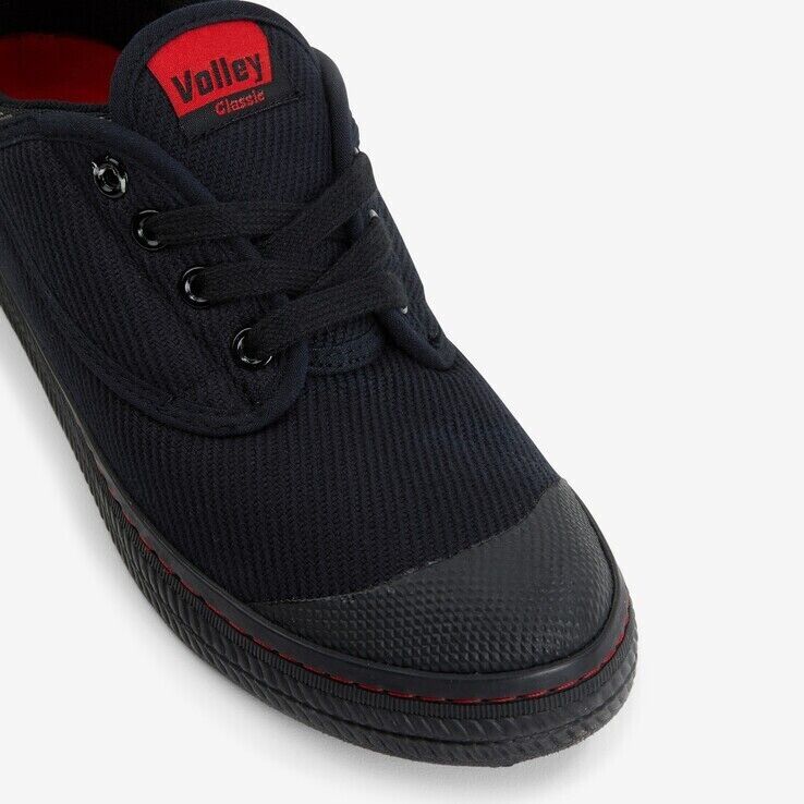 Volley Classic Mens Sneakers - Black/Grey (Lace Up Casual Shoes)