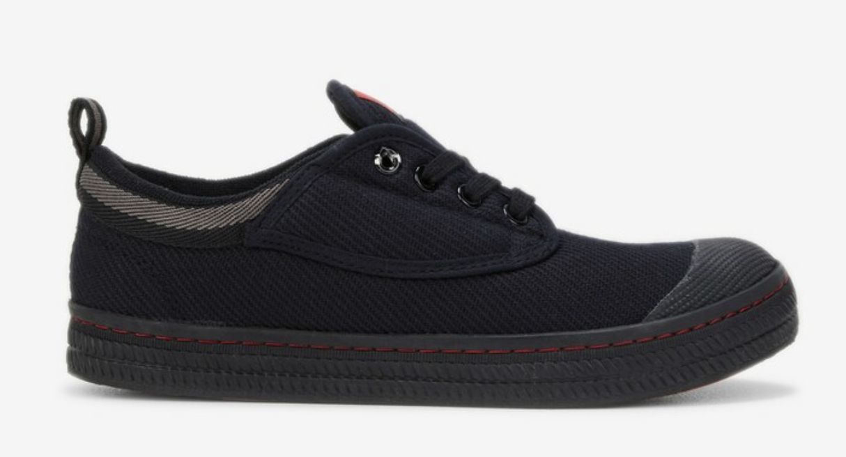 Volley Classic Mens Sneakers - Black/Grey (Lace Up Casual Shoes)