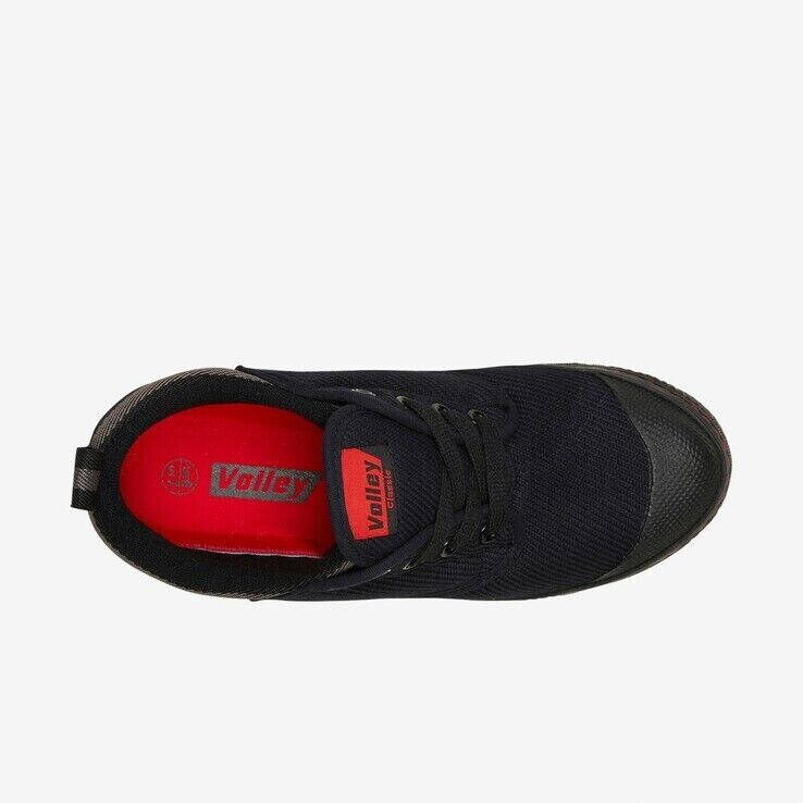 Volley Classic Mens Sneakers - Black/Grey (Lace Up Casual Shoes)