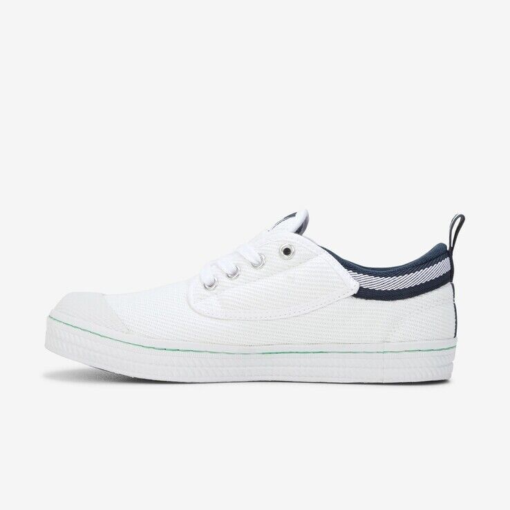 Volley Classic Mens Sneakers - White/Navy (Lace Up Casual Shoes)