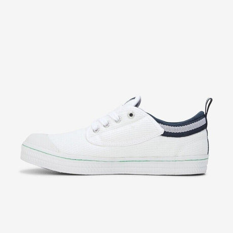 Volley Classic Mens Sneakers - White/Navy (Lace Up Casual Shoes)