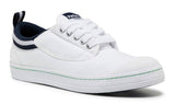 Volley Classic Mens Sneakers - White/Navy (Lace Up Casual Shoes)