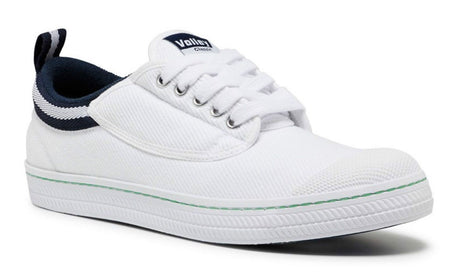 Volley Classic Mens Sneakers - White/Navy (Lace Up Casual Shoes)