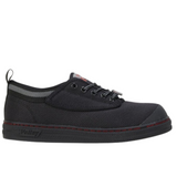 Dunlop Volleys Steel Cap Mens Shoes - Original Safety Sneakers For Tradies - Black/Grey