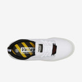 Volley Steel Cap Mens Shoes - White/Black (Original Safety Sneakers For Tradies)