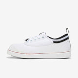 Volley Steel Cap Mens Shoes - White/Black (Original Safety Sneakers For Tradies)
