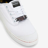 Volley Steel Cap Mens Shoes - White/Black (Original Safety Sneakers For Tradies)