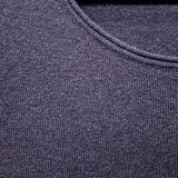 idyl Womens Cashmere Wool Pullover Jumper - Navy Blue (Fine Knit Sweater)