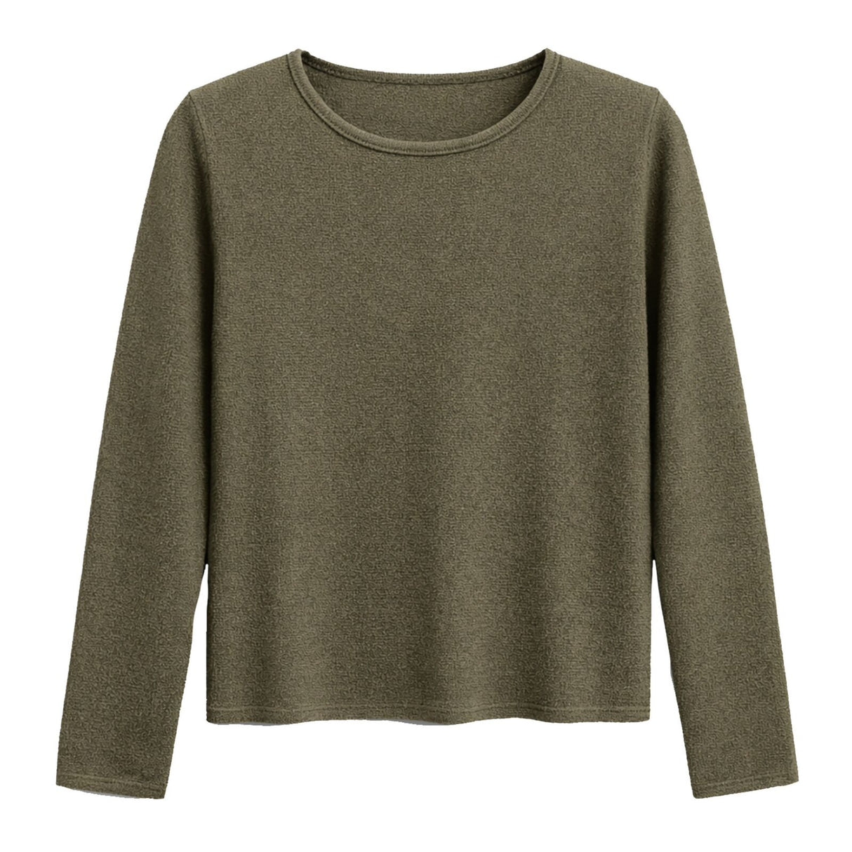 idyl Womens Cashmere Wool Pullover Jumper - Green (Fine Knit Sweater)