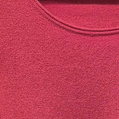 idyl Womens Cashmere Wool Pullover Jumper - Red (Fine Knit Sweater)