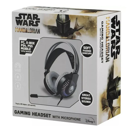 Star Wars The Mandalorian Gaming Headset with Microphone