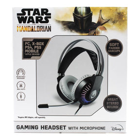 Star Wars the Mandalorian Gaming Headset Headphones Earphones with Microphone