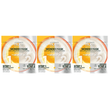 3x Garnier Fructis 15ml x 2 Wonder Mask 2-Step Nourishing Mask + Care Sealer (Pack)