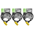 3x 80cm Bicycle Lock with Keys Pack (Bike & Scooter)
