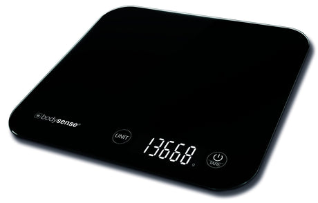BodySense 15kg High Capacity Digital Kitchen Scale Electronic Weight Balance
