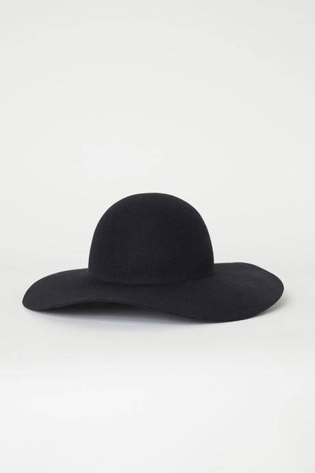 Maddison Avenue Womens Adjustable Wool Fedora Panama Hat Bow One Size - Black - Black