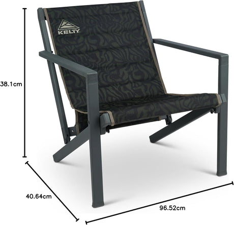 Kelty Rad-Arondack Portable Folding Camp Chair with Carry Bag