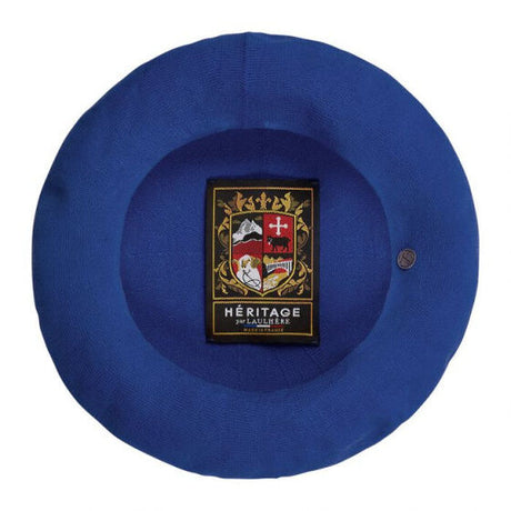 Laulhere Heritage Unisex Summer Cotton Beret - Blue