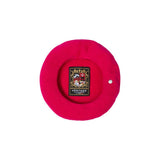 Laulhere Heritage Unisex Summer Cotton Beret - Bright Rose