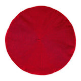 Laulhere Heritage Unisex Summer Cotton Beret - Scarlet Red