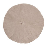 Laulhere Heritage Unisex Summer Cotton Beret - Grey Beige
