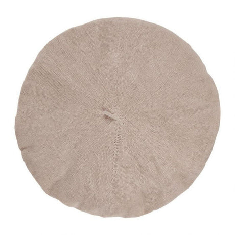 Laulhere Heritage Unisex Summer Cotton Beret - Grey Beige