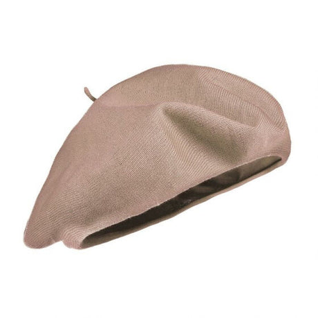 Laulhere Heritage Unisex Summer Cotton Beret - Grey Beige