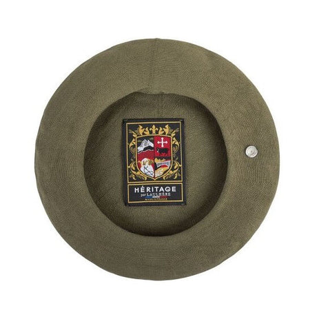 Laulhere Heritage Unisex Summer Cotton Beret - Khaki