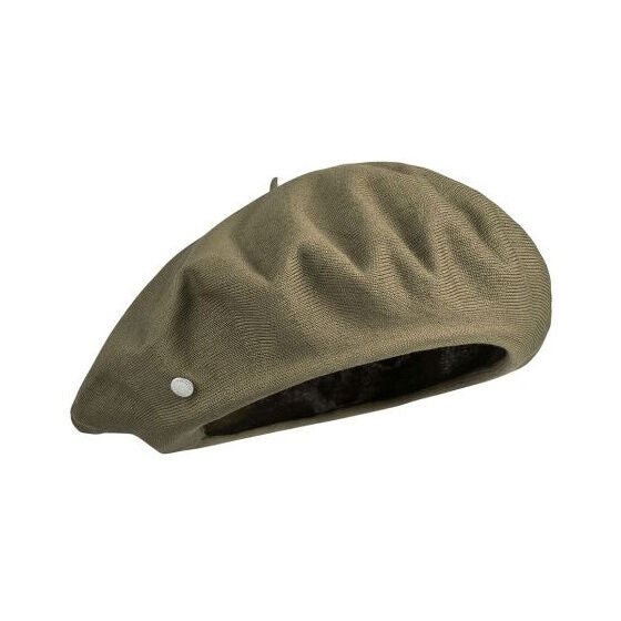 Laulhere Heritage Unisex Summer Cotton Beret - Khaki