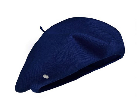 Laulhere Heritage Unisex Summer Cotton Beret - Navy Blue