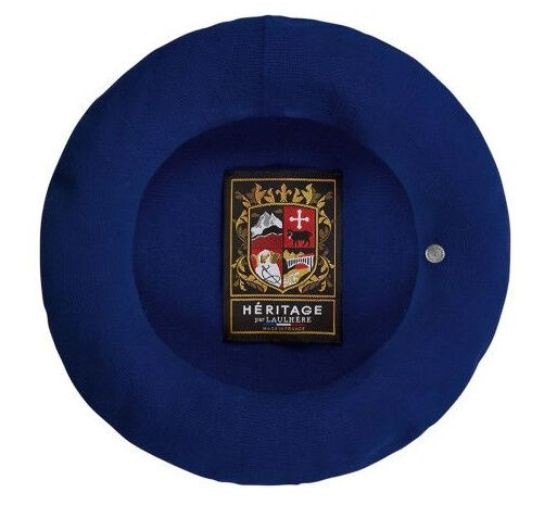 Laulhere Heritage Unisex Summer Cotton Beret - Navy Blue